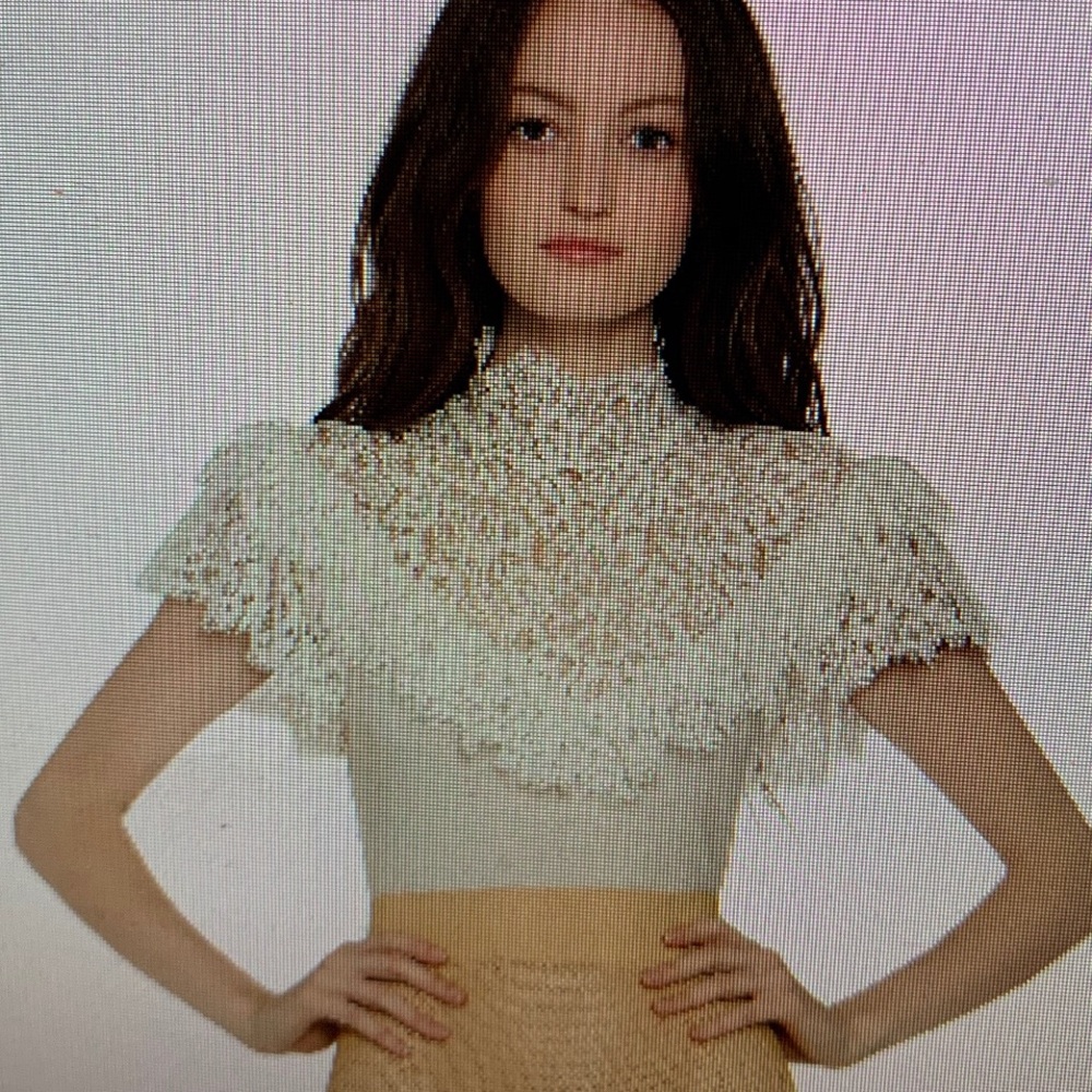 Alice & Olivia Lace top